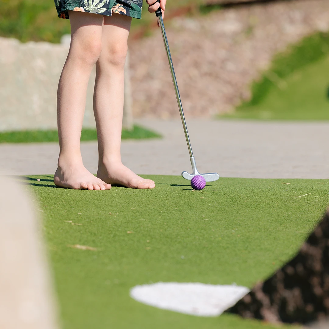 Minigolfbana på Öland